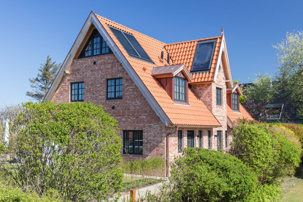 Ein Ferienhaus auf Sylt von außen