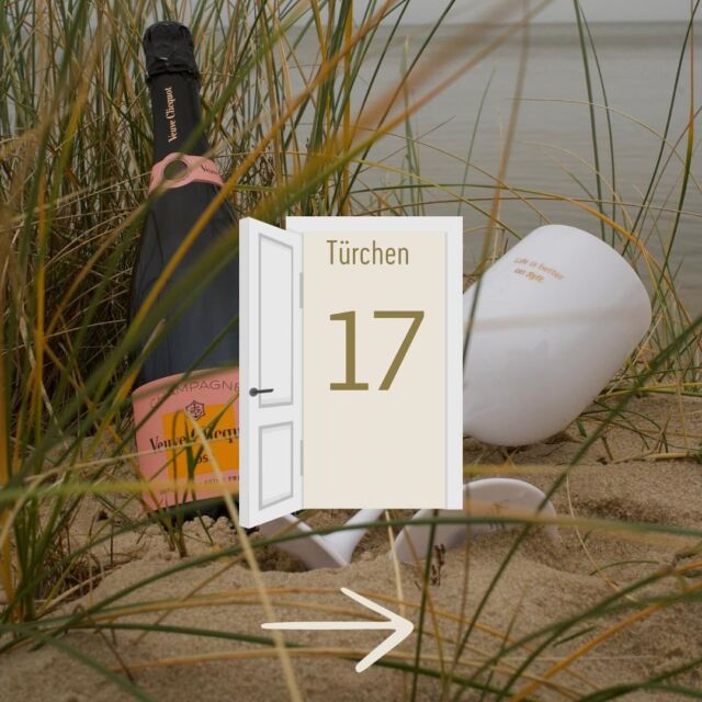 Türchen Nummer 17!✨🎅🏽

Lasst die Korken knallen…🍾♥️

✨… und gewinne eine Flasche Rosé Champangner & 2 SAS Strandgläser!✨

Perfekt für lange Abende und Sonnenuntergänge auf am Meer…😉🌅
 

Teilnahmebedingungen:
 Folge unserem Instagram-Account @sylterappartementservice 
𓇼 Like dieses Bild ❤️
𓇼 Makiere jemanden, mit dem du anstoßen möchtest! 

Das Gewinnspiel läuft 24 Stunden.
Der Gewinner wird per Zufallsprinzip ausgewählt und über Instagram Direct Message benachrichtigt.

Viel Spaß beim gewinnen! 🍀

Das SAS Team wünscht euch eine schöne Vorweihnachtszeit! 🎅🏽❤️