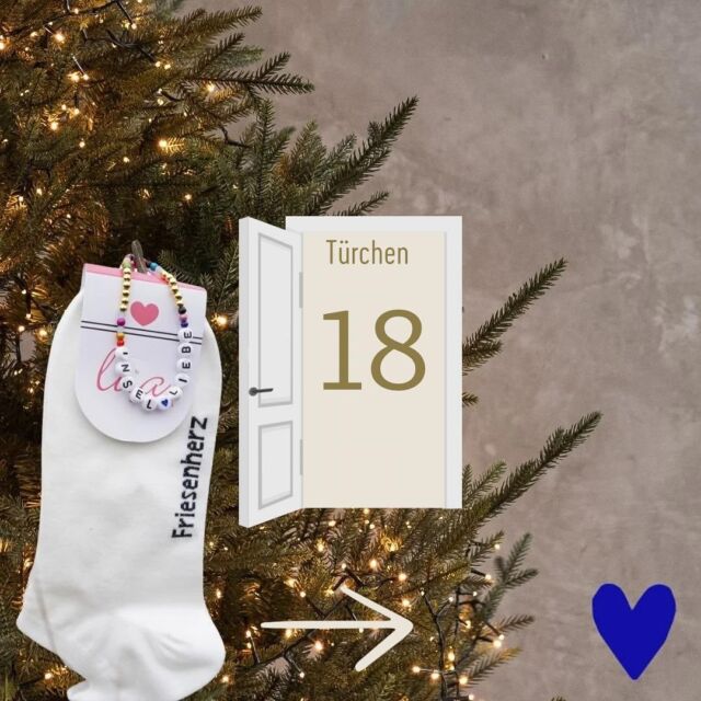 Türchen Nummer 18! ✨🎅🏽

Kleiner Inselgruß 💙 von AFJ Keitum @afj_love_keitum ☺️⤵️

✨Gewinne ein Paar „Friesenherz“ Socken & ein „Inselherz“ Armband!✨

Der Multibrand Store AFJ Keitum ist die wohl herzlichste Boutique auf Sylt, hier findet ihr ausgewählte Designerartikel & vieles mehr! 🛍️

Ihr seid neugierig? Dann schaut doch mal im Store vorbei: 
📍Gurtstieg 13, Keitum 

👩🏽‍💻Oder im Online-Shop: 
https://www.afj-keitum.de/

Viel Spaß beim Shoppen! 🛍️

Teilnahmebedingungen:
 Folge unserem Instagram-Account @sylterappartementservice und @afj_love_keitum
𓇼 Like dieses Bild ❤️
𓇼 Makiere jemanden, den du beschenken möchtest! 

Das Gewinnspiel läuft 24 Stunden.
Der Gewinner wird per Zufallsprinzip ausgewählt und über Instagram Direct Message benachrichtigt.

Viel Spaß beim gewinnen! 🍀

Das SAS Team wünscht euch eine schöne Vorweihnachtszeit! 🎅🏽❤️